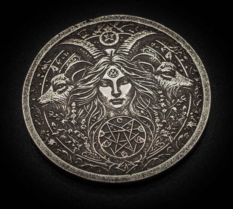 Pagan Silver coin