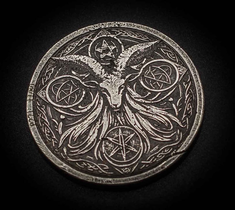 Silver Pagan Coin